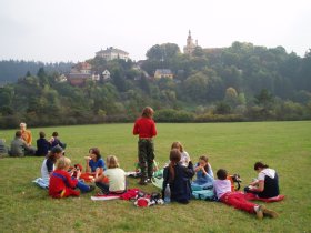 Výlety dětí jsou vhodnou součást aktivní rekreace